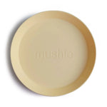 Mushie Round Dinnerware Plates - 