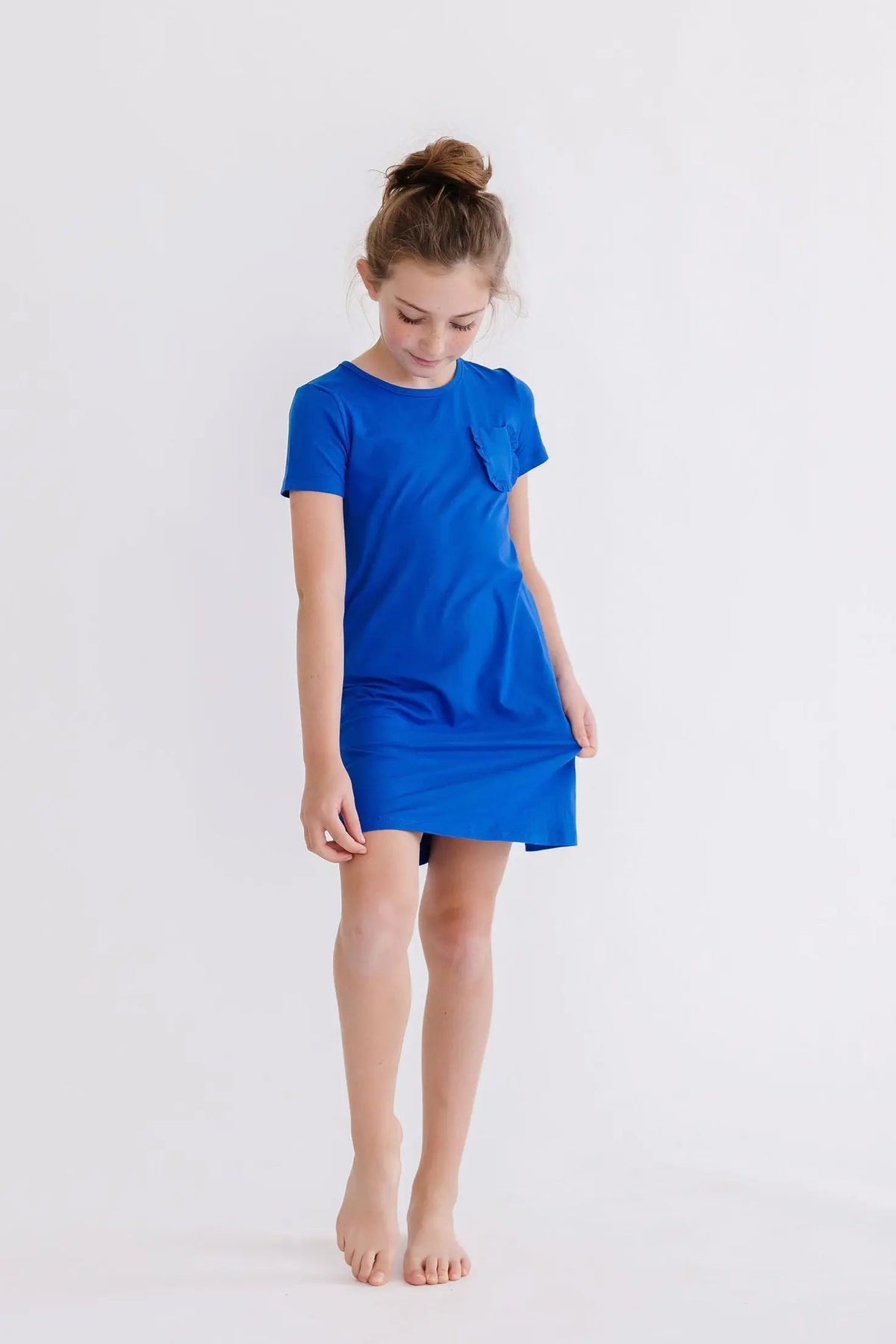 Mila & Rose ® Royal Blue T-Shirt Dress - 