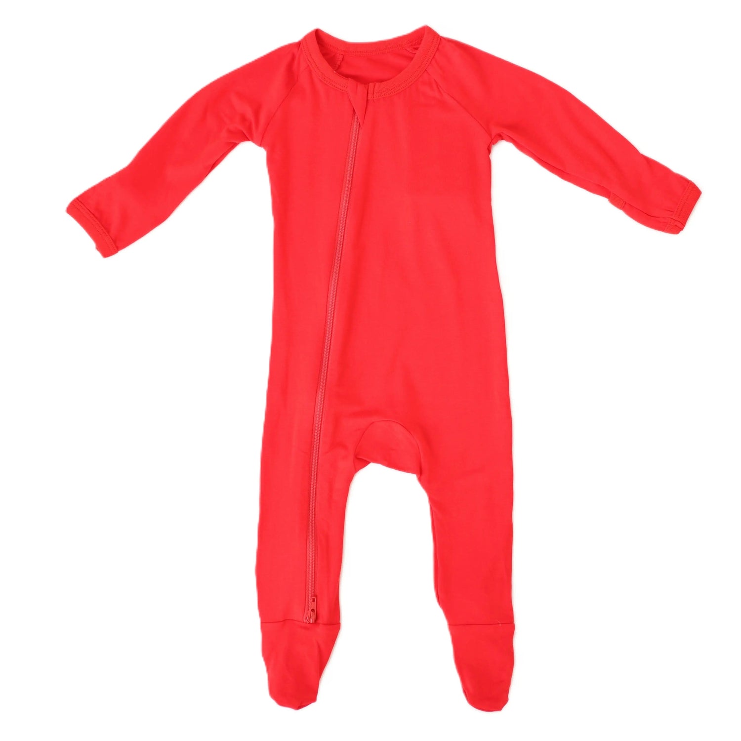 Bestaroo Ruby Footie Baby Footed Onesie With Dual Zipper For Easy Changing - 