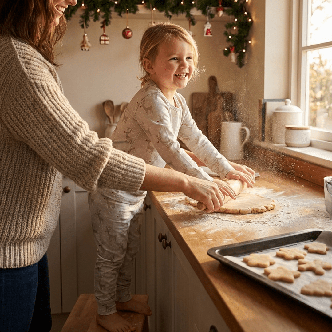 Sweet Bamboo Rudolph Big Kid Pajama - 