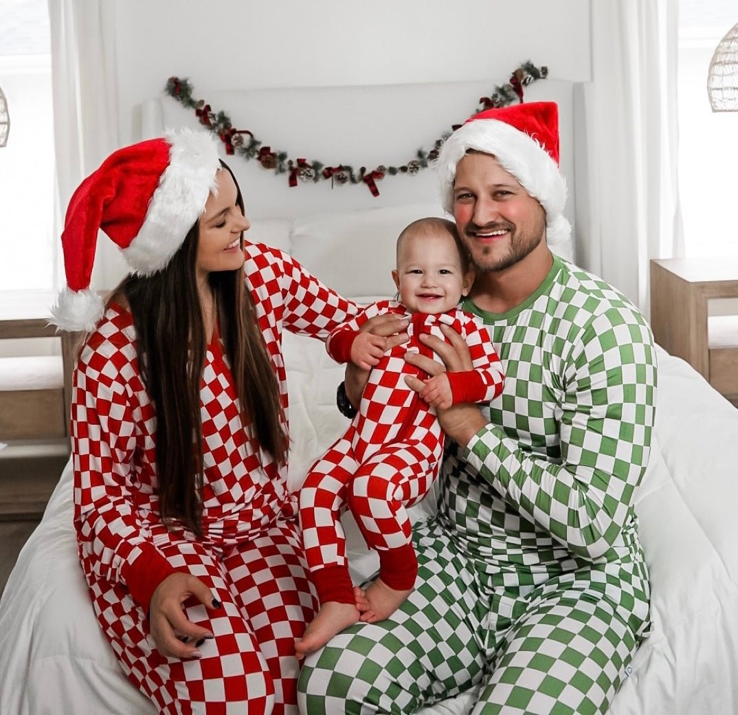 DREAM BIG LITTLE CO Rudolph Checkers Nursing Dream Top For Women Bamboo ViscoseEveretts Place