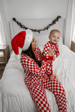 DREAM BIG LITTLE CO Rudolph Checkers Nursing Dream Top For Women Bamboo ViscoseEveretts Place