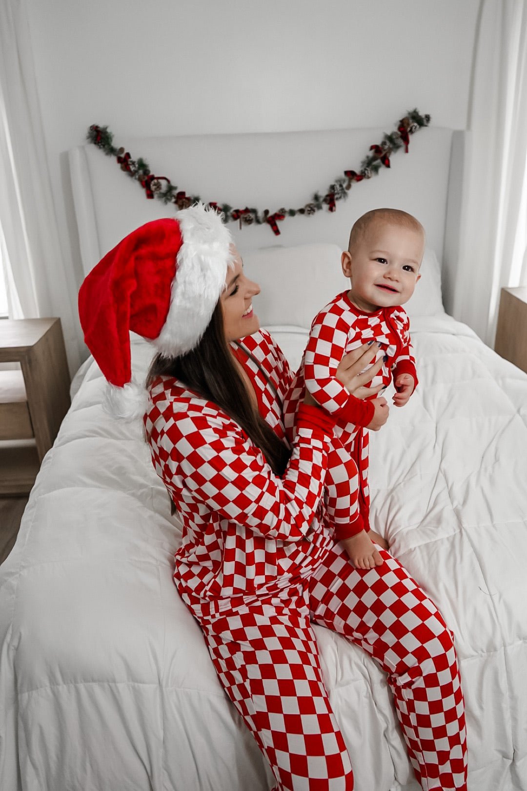 DREAM BIG LITTLE CO Rudolph Checkers Nursing Dream Top For Women Bamboo ViscoseEveretts Place