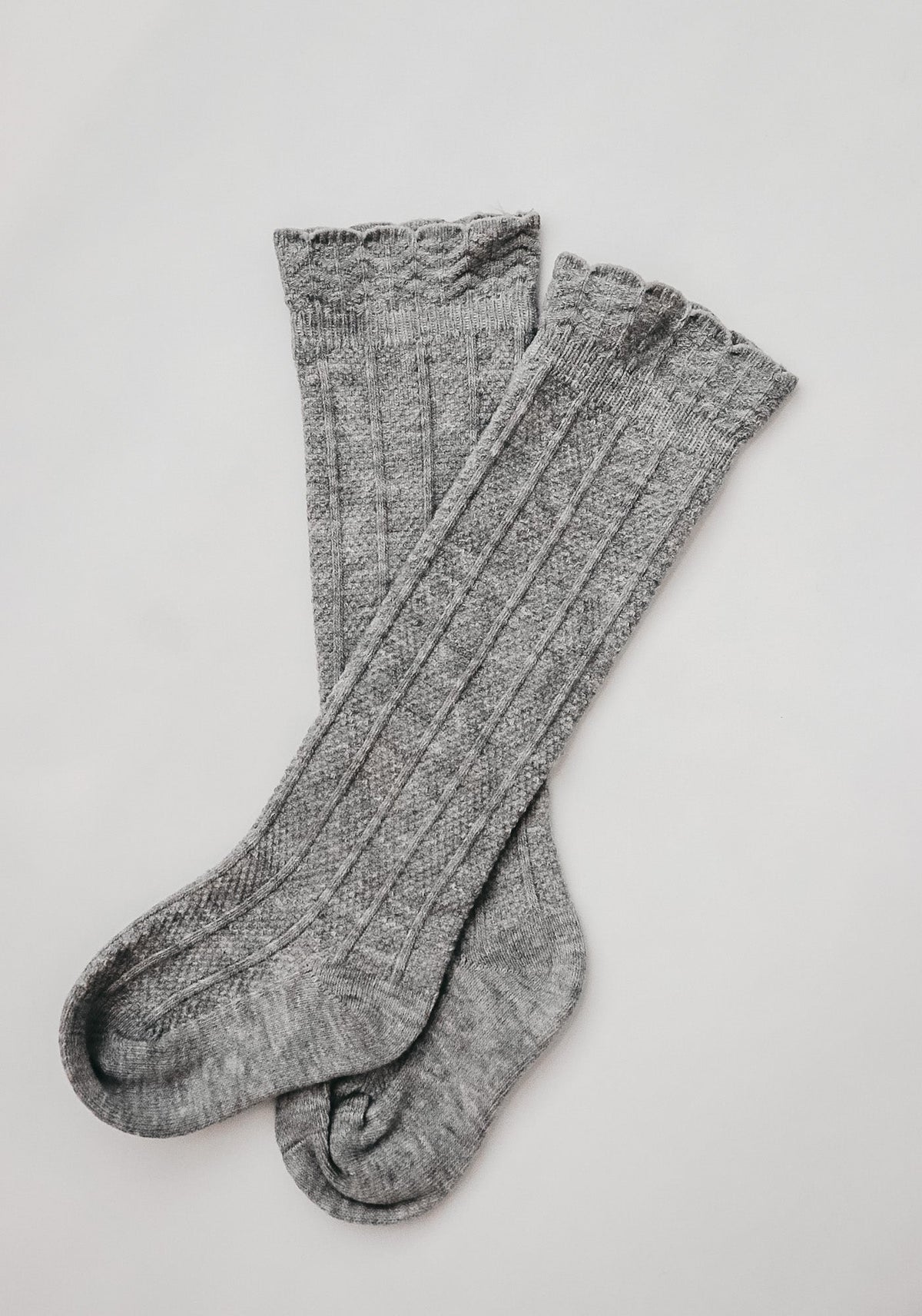 Little Mae & Co Ruffle Cotton Knee High SocksEveretts Place
