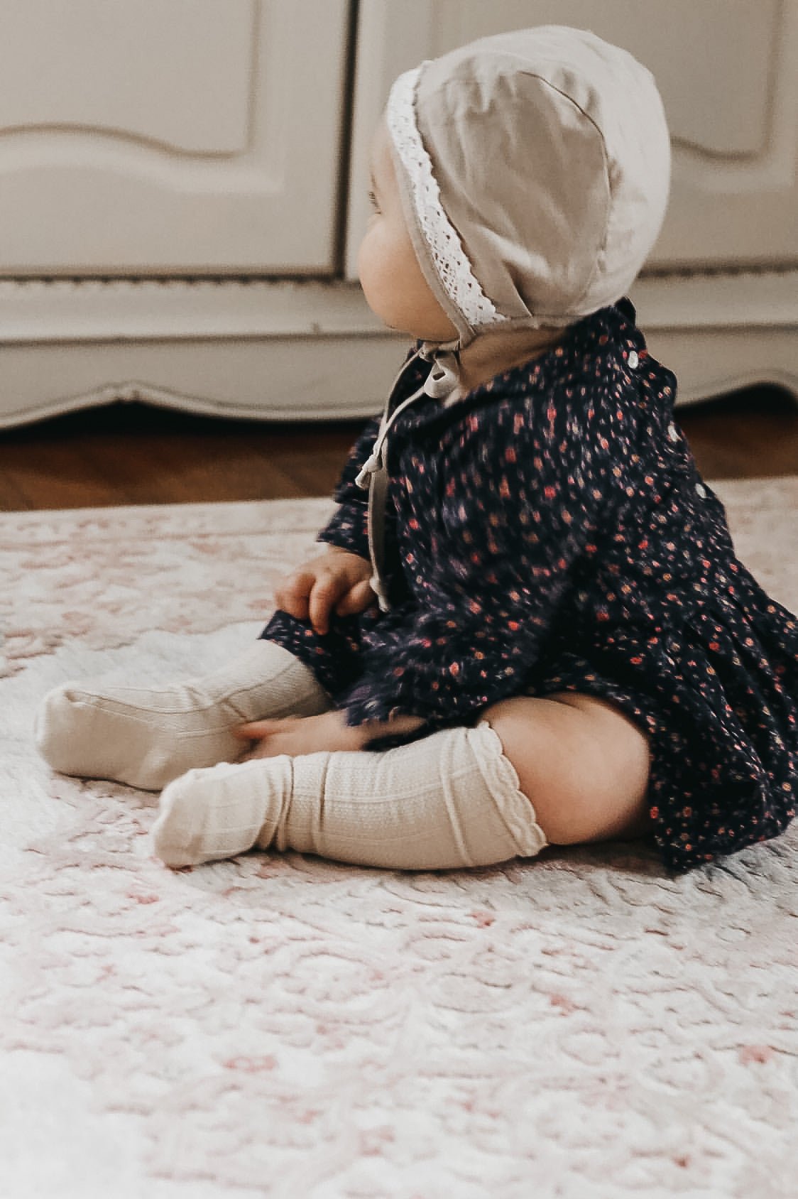 Little Mae & Co Ruffle Cotton Knee High SocksEveretts Place