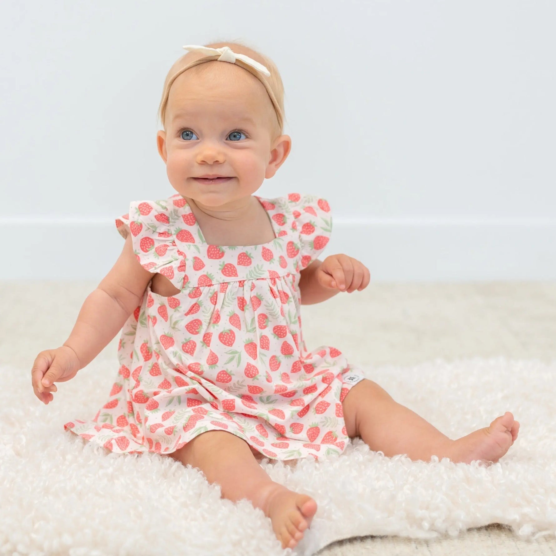 Ruffle Dress and Bloomer Set for Comfortable Daywear Sweet Bamboo