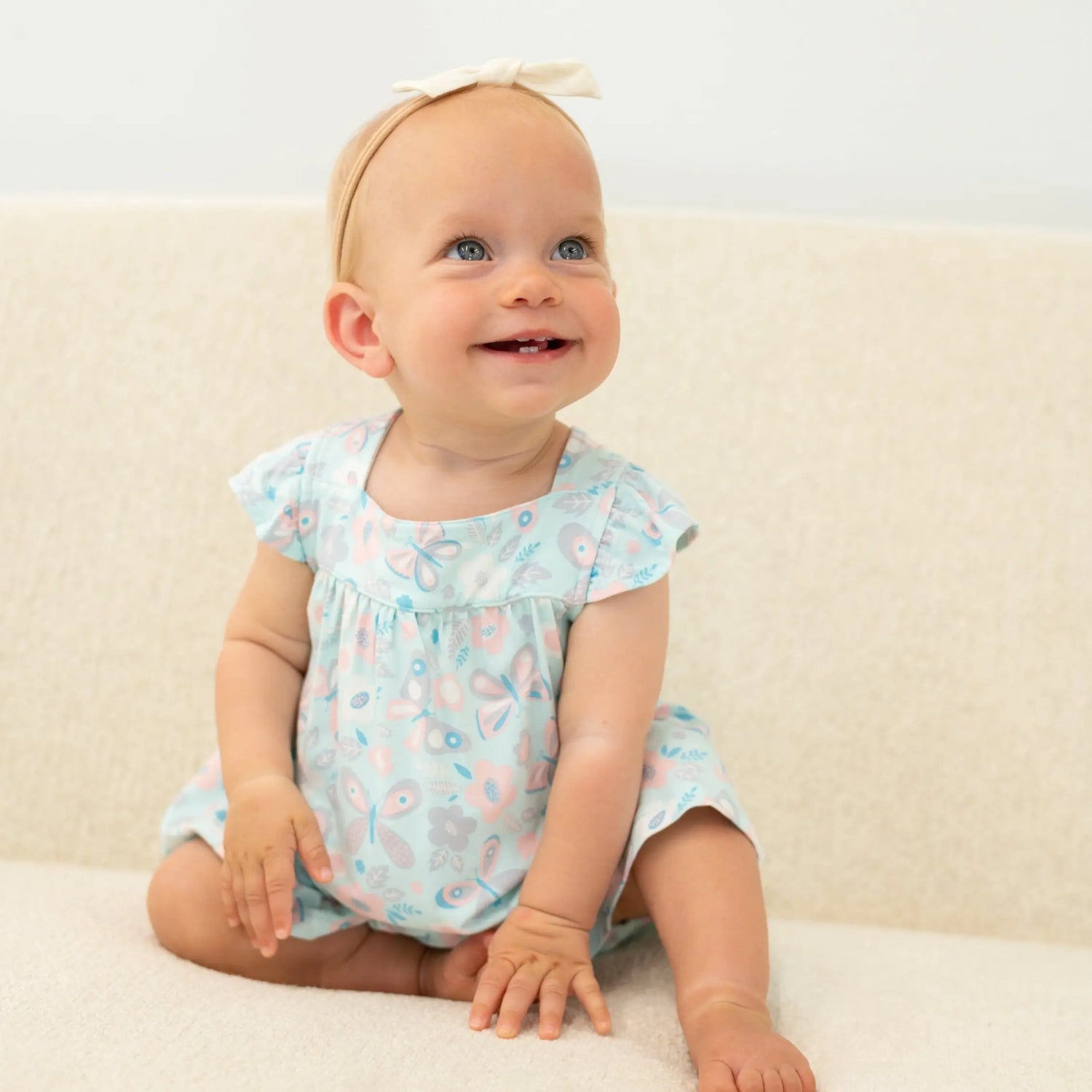 Ruffle Dress and Bloomer Two Piece Set for Comfy Daywear Sweet Bamboo