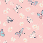 Sweet Bamboo Luxurious Bamboo Ruffle Footie with Pink Butterfly Design for Babies - Apparel & Accessories > Clothing > Baby & Toddler Clothing > Baby & Toddler Sleepwear Ruffle Footies
