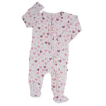 Sweet Bamboo Hypoallergenic Ruffle Footie with Two Way Zipper for Stylish Infants - Apparel & Accessories > Clothing > Baby & Toddler Clothing > Baby One-Pieces Ruffle Footies
