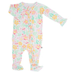 Sweet Bamboo Ruffle Footie - 