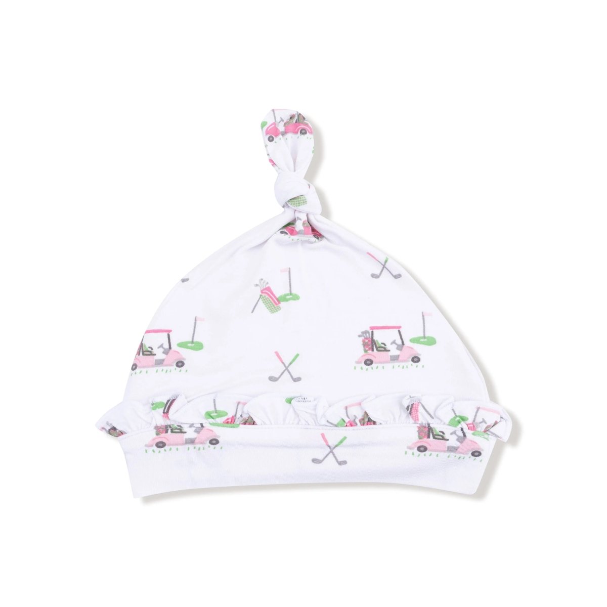 Angel Dear Ruffle Knotted Baby Hat With Delicate Trim Viscose Bamboo - Everetts Place Boutique - 