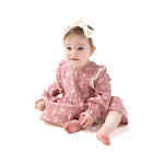 Angel Dear Ruffle Long Sleeve Bubble With Skirt Organic Cotton - Everetts Place Boutique - 