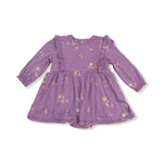 Angel Dear Ruffle Long Sleeve Bubble With Twirly Skirt Baby Outfit - Everetts Place Boutique - 