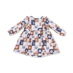 Angel Dear Ruffle Long Sleeve Organic Cotton Dress and Legging Set - Everetts Place Boutique - 