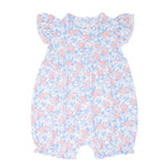 Sweet Bamboo Stylish Ruffle Romper for Girls with Flutter Sleeves and Snap Closure - Apparel & Accessories > Clothing > Baby & Toddler Clothing > Baby & Toddler Outfits baby daywear
