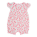 Sweet Bamboo Cute Ruffle Romper with Flutter Sleeves for Little Girls Summer Fun - Apparel & Accessories > Clothing > Baby & Toddler Clothing > Baby One-Pieces baby daywear