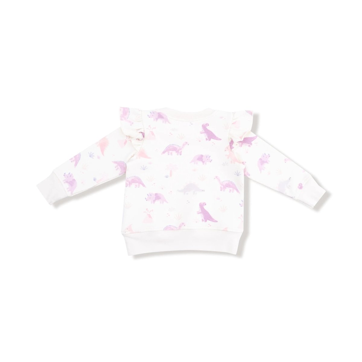 Angel Dear Ruffle Sweatshirt And Jogger Pant Set For Girls Cozy - Everetts Place Boutique - 