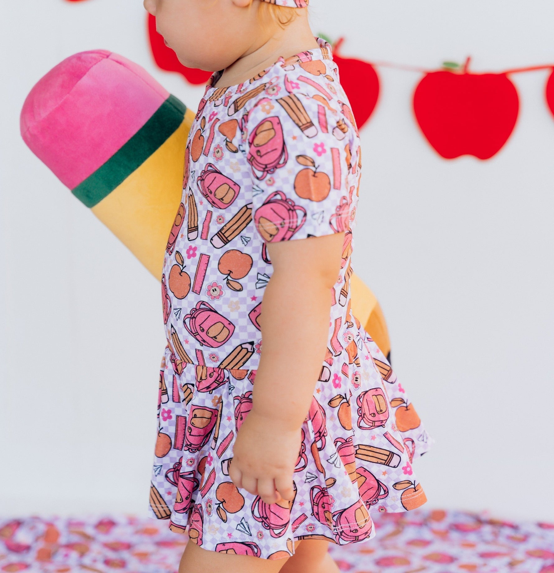 DREAM BIG LITTLE CO RULE THE SCHOOL BODYSUIT DRESSEveretts Place