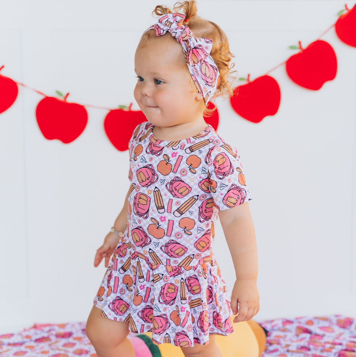 DREAM BIG LITTLE CO RULE THE SCHOOL BODYSUIT DRESSEveretts Place
