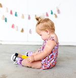 DREAM BIG LITTLE CO RULE THE SCHOOL SMOCKED BUBBLE ROMPEREveretts Place