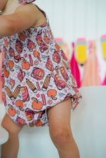DREAM BIG LITTLE CO RULE THE SCHOOL SMOCKED BUBBLE ROMPEREveretts Place