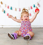 DREAM BIG LITTLE CO RULE THE SCHOOL SMOCKED BUBBLE ROMPEREveretts Place