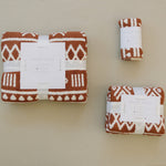 Mebie Baby Rust Alpine Plush Blanket Three Sizes Available Soft Lightweight Breathable - 