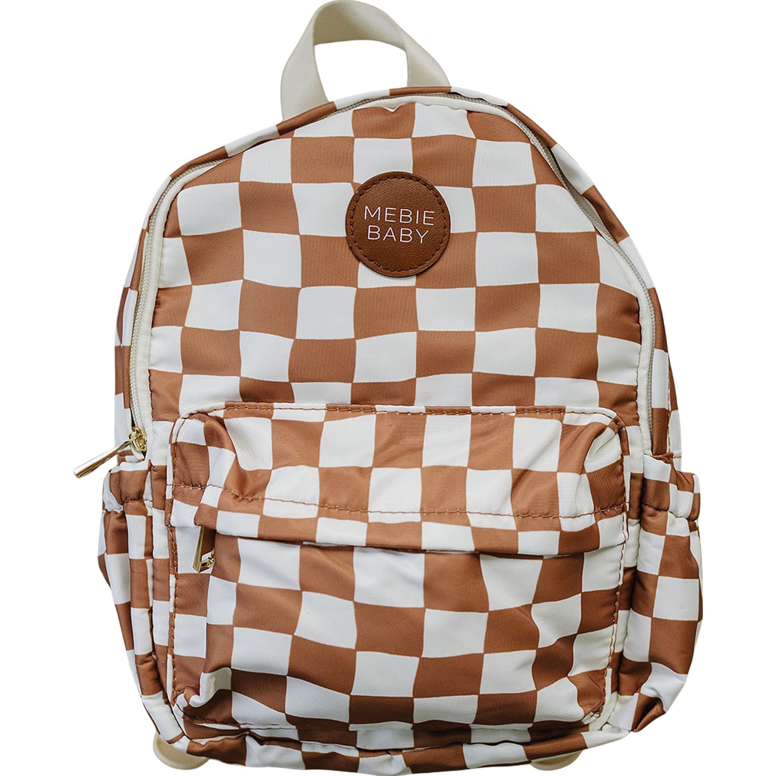 Rust Wavy Checkered Mini Backpack - Backpack | Everetts Place