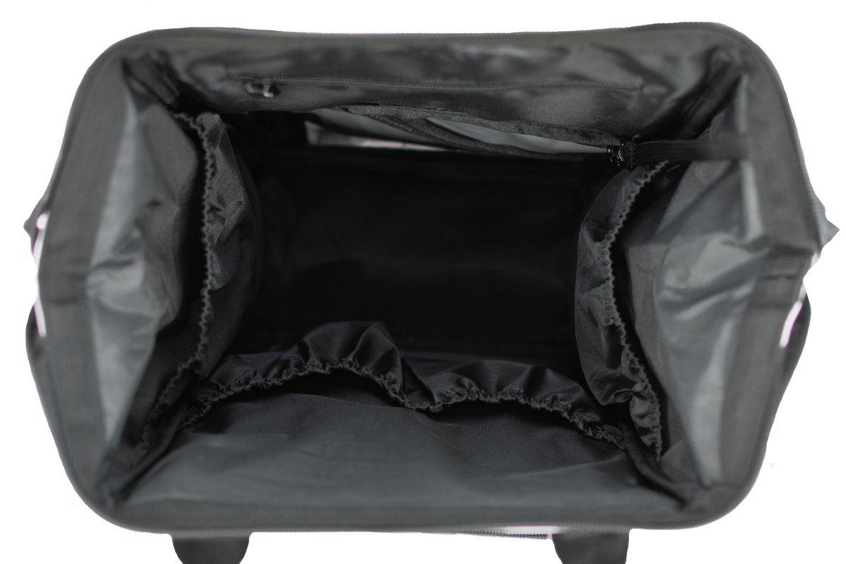 Texas Tushies Ryker Faces Autumn Check Diaper Bag with Stylish Backpack Design for Busy Parents - 