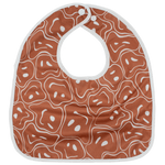 Texas Tushies Ryker Faces The Flip Bib with Pocket for Mess - Free Mealtimes - 