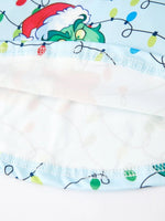 Rylee Faith Designs Rylee Faith Christmas Cartoon Character Print Girls Dress - Everetts Place Boutique - 