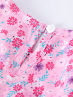 Rylee Faith Designs Rylee Faith Designs Baby Girls Romper With Spring Floral Print For Mommy And Me