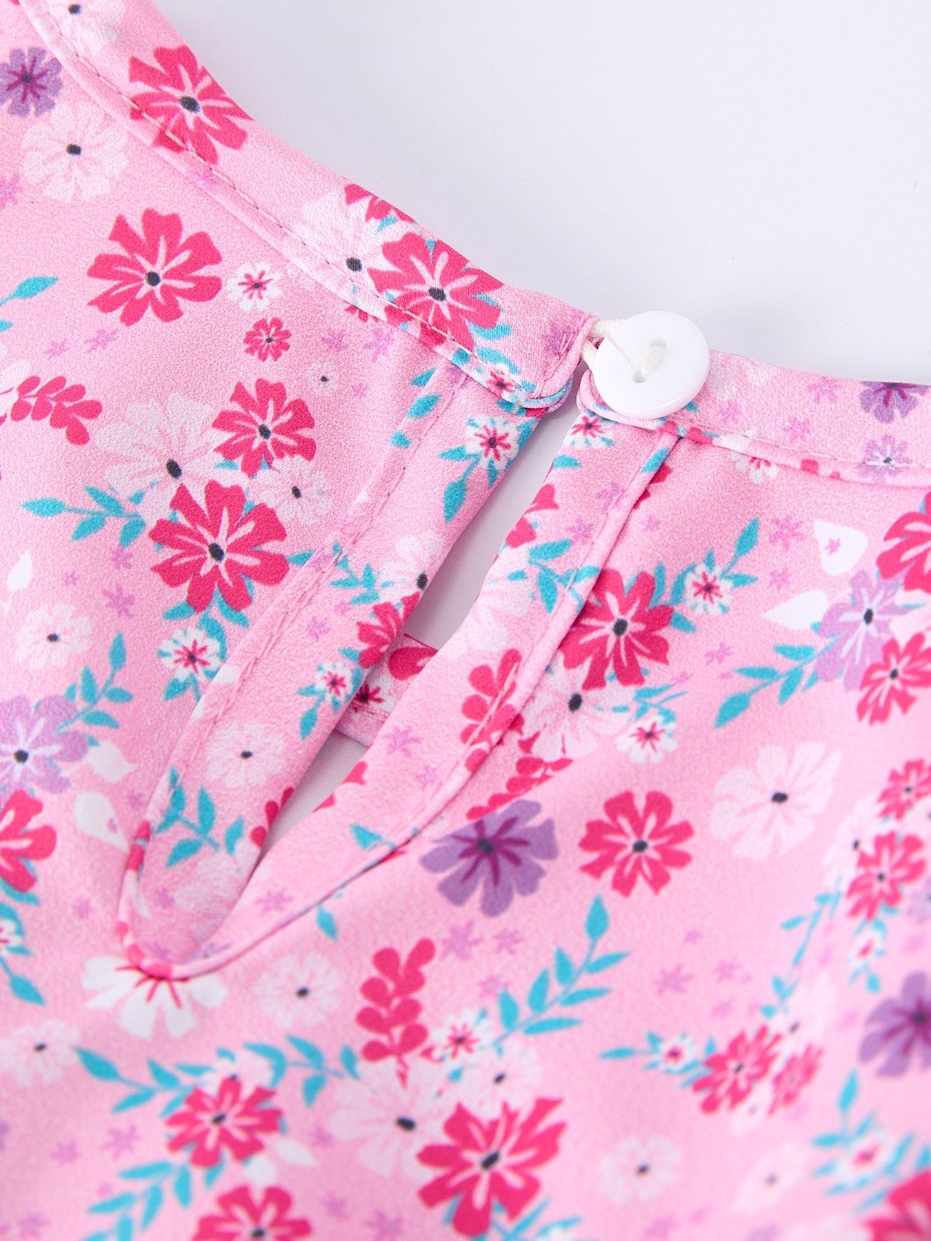 Rylee Faith Designs Rylee Faith Designs Baby Girls Romper With Spring Floral Print For Mommy And Me