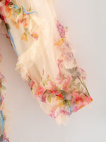 Rylee Faith Designs Rylee Faith Designs Dress Pastel Flower Ruffle Layered For Girls