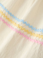 Rylee Faith Designs Rylee Faith Designs Dress with Rainbow Sailboat Embroidery for Girls