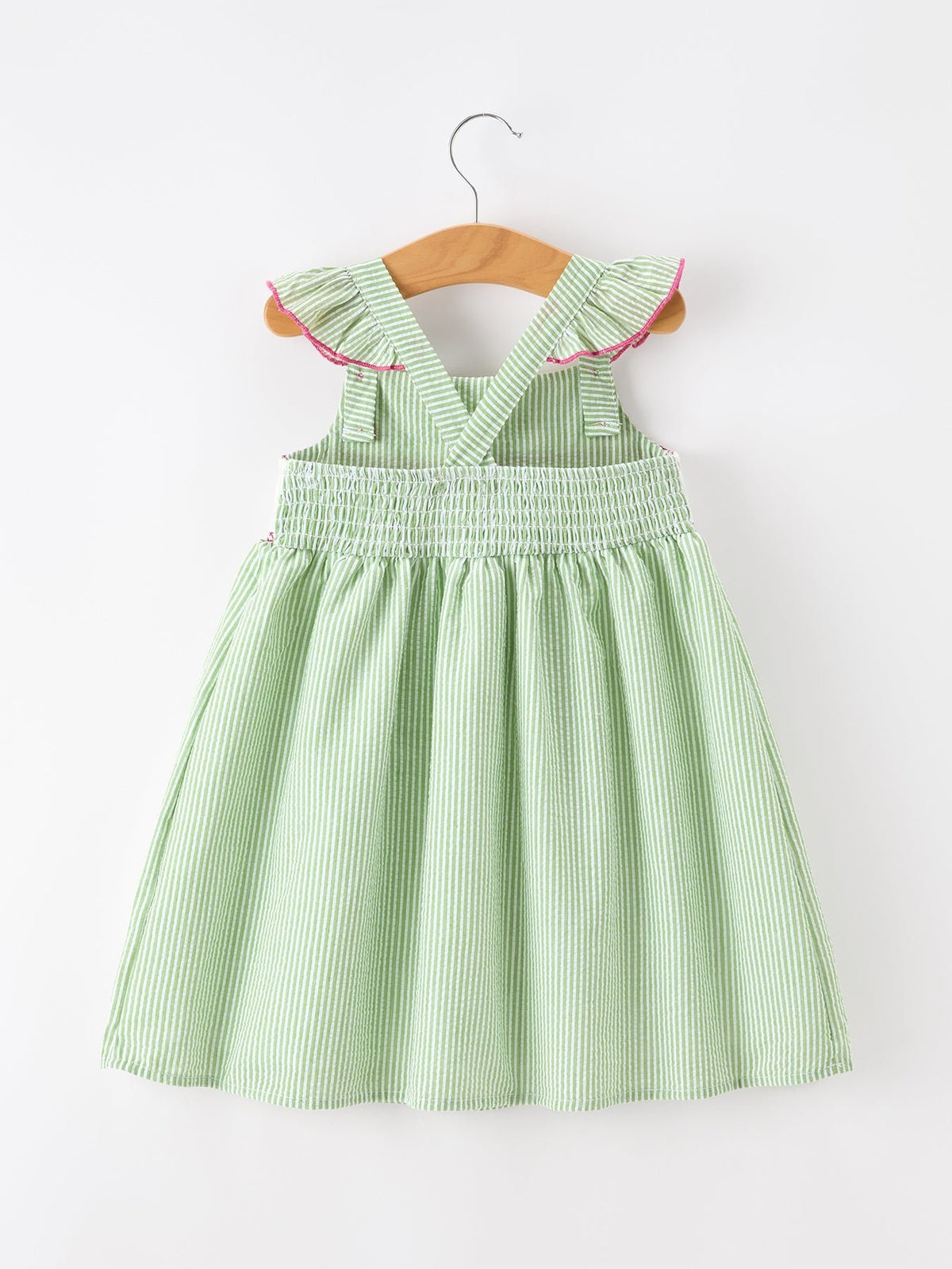 Rylee Faith Designs Rylee Faith Designs Girls Dress With Western Embroidery And Cactus Details