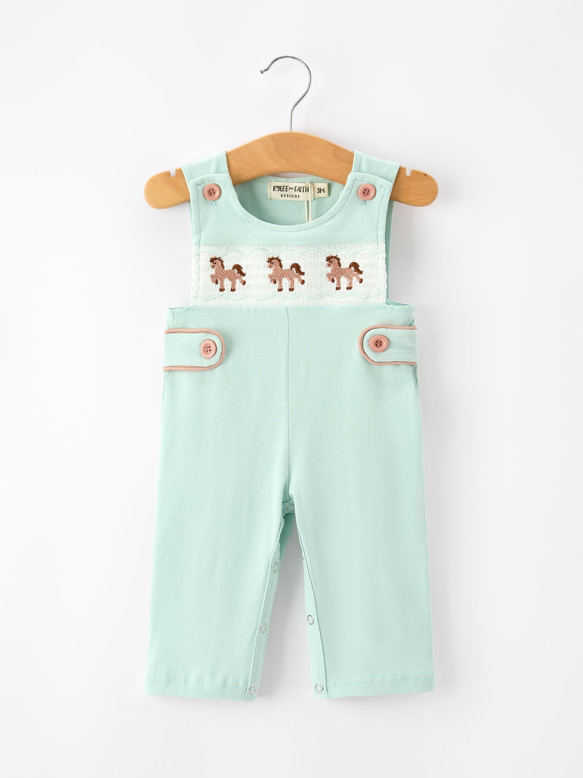 Western Horse Embroidery Boys Jonjon Sleeveless Romper - Baby & Toddler Clothing, Overall, One-piece garment | Everetts Place