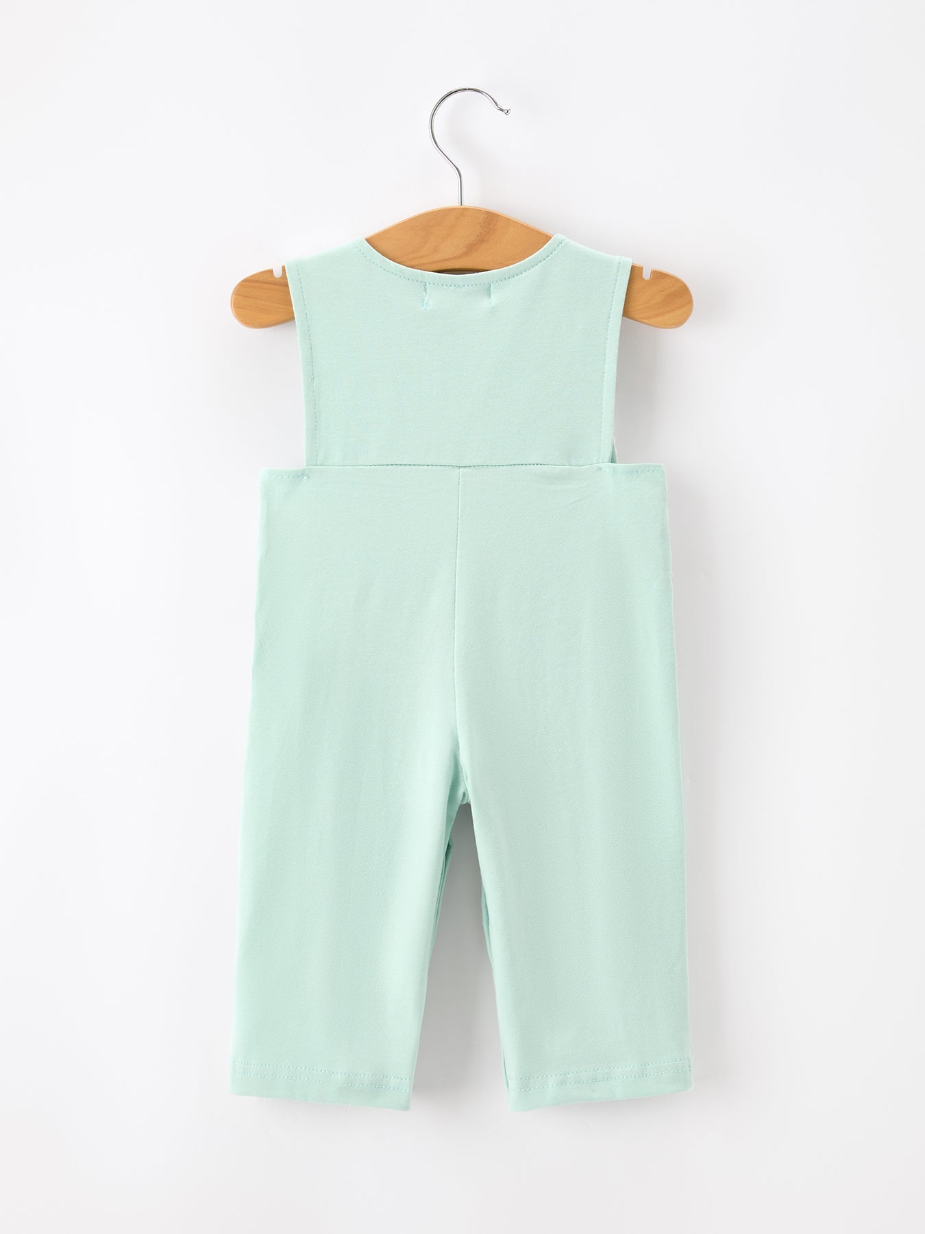 Rylee Faith Designs Rylee Faith Designs Jon Jon Romper With Western Horse Embroidery For Baby Boys