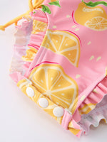 Rylee Faith Designs Rylee Faith Designs One Piece Swimsuit Long Sleeve UV Protection For Girls