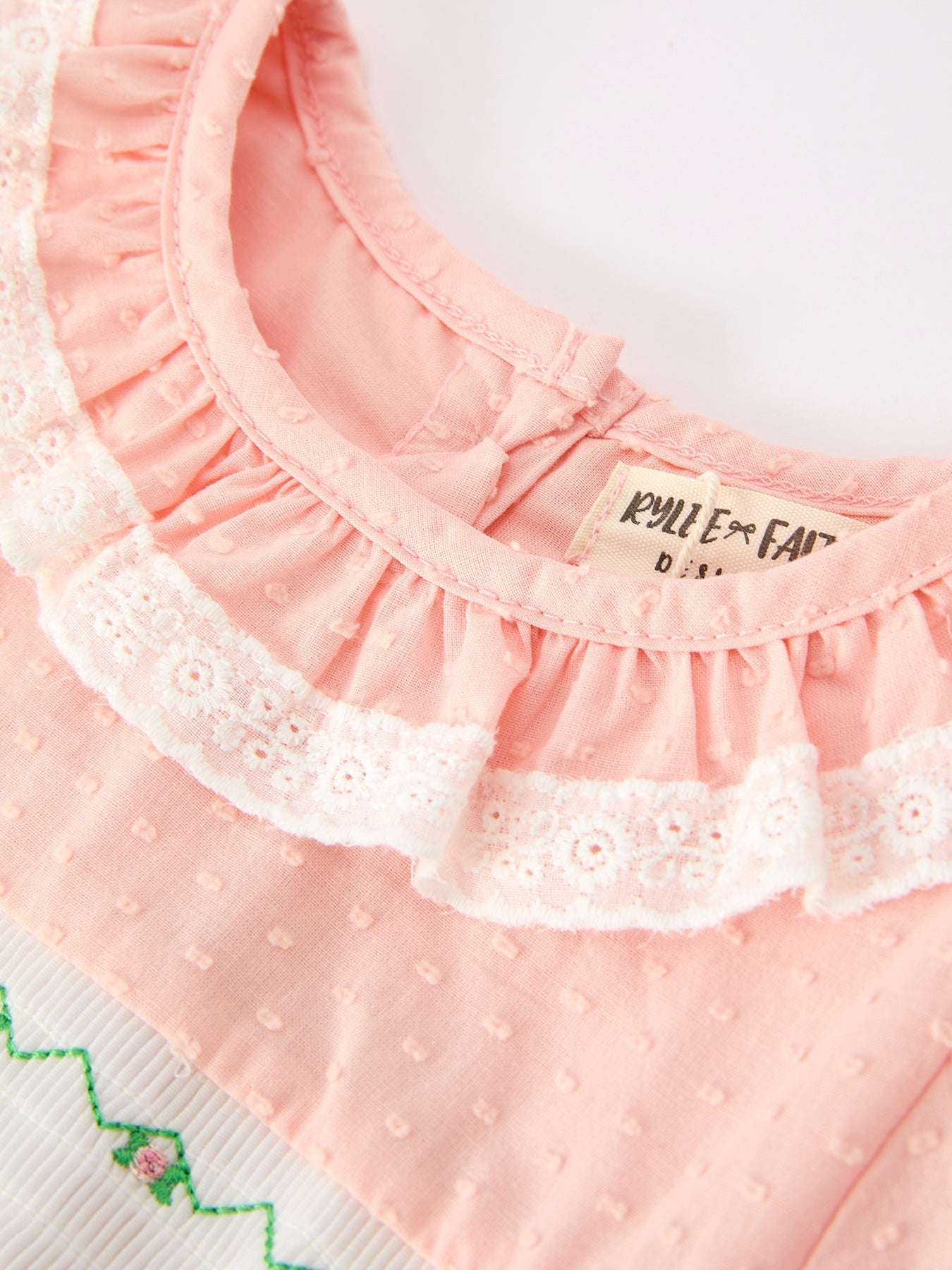 Rylee Faith Designs Rylee Faith Designs Western Horse Embroidered Dress for Girls
