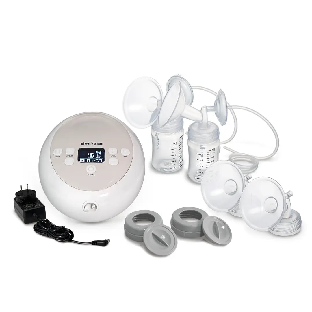 Cimilre Breast Pumps S6+ Adjustable Double Electric and Rechargeable Breast Pump - 