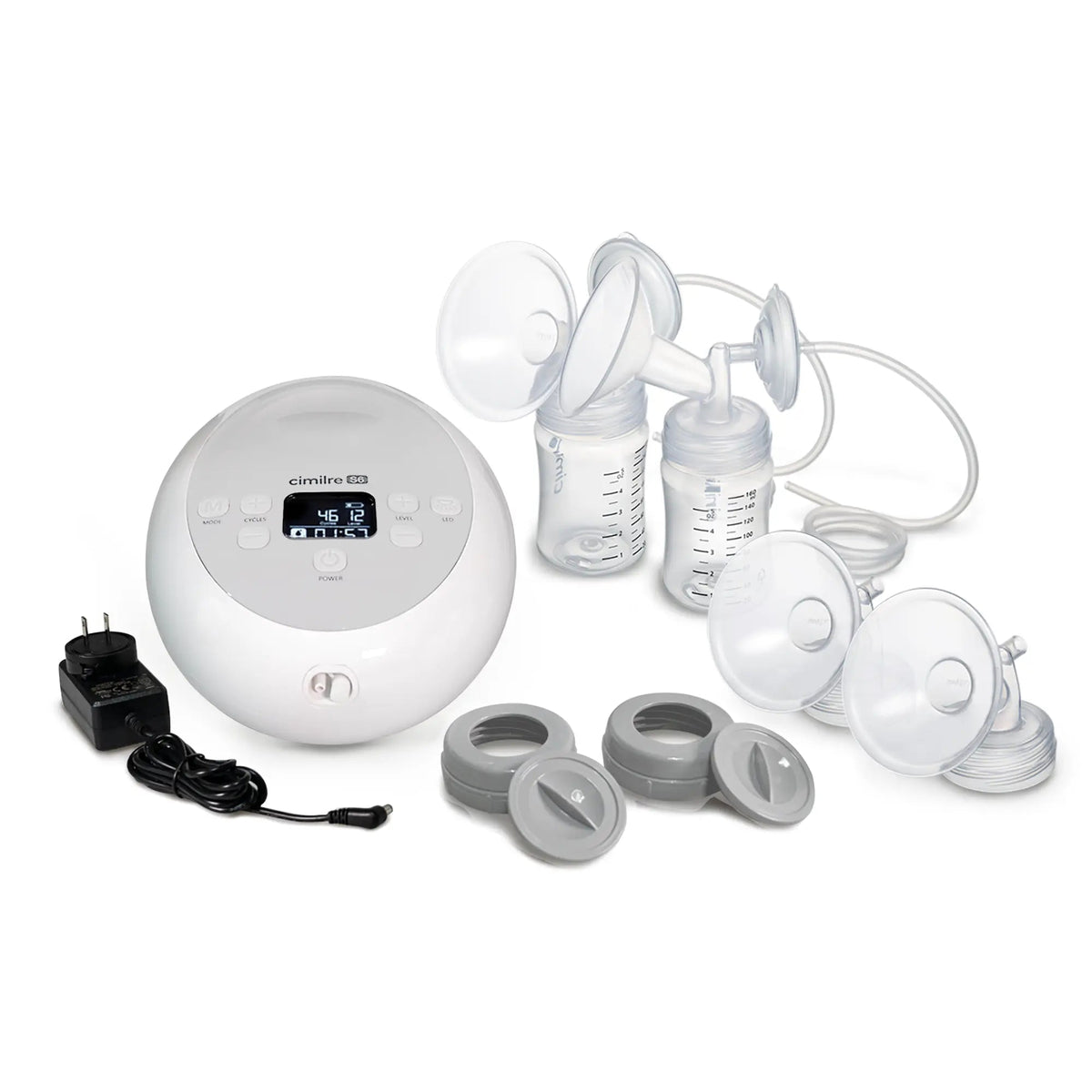 Cimilre Breast Pumps S6 Adjustable Double Electric Breast Pump - 
