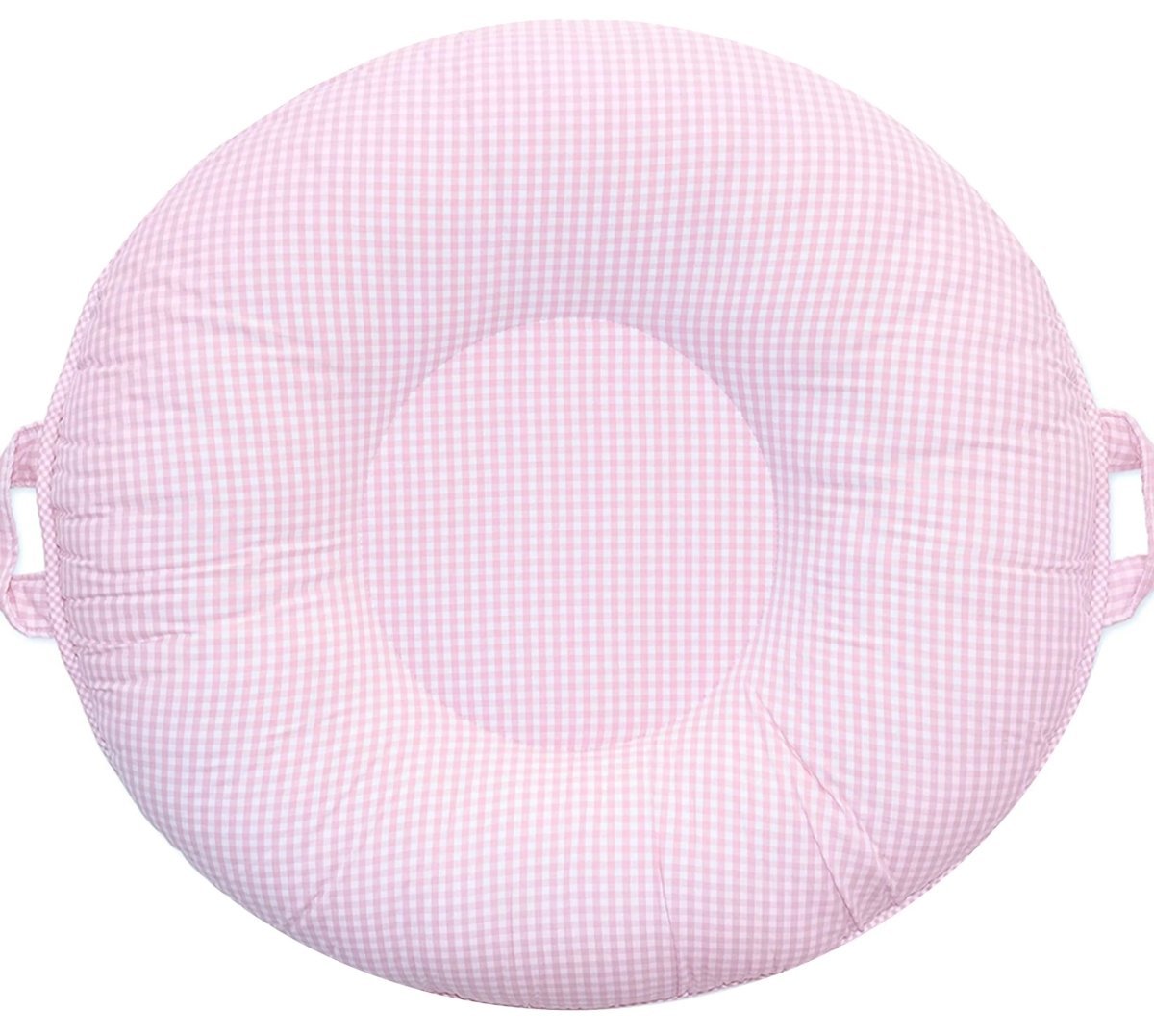 Goosewaddle® | Newborn Baby Blankets Toys Teethers Bibs & More Sadie Light Pink Floor Cushion for Cozy Home Decor