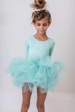 Mila & Rose ® Sage 3/4 Tutu Leotard - 