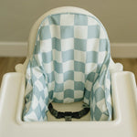Sage Checker IKEA Antilop Cushion Cover - Chair, Plastic, Baby Safety, Baby & Toddler Clothing, Scarf | Everetts Place
