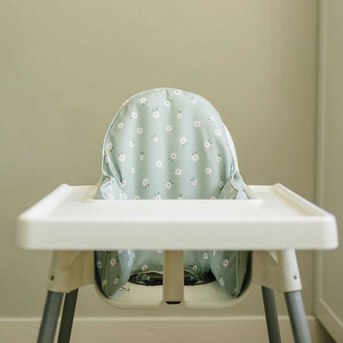 Little Joy Co. Sage Daisy Cushion Cover for IKEA Antilop Highchair - Everetts Place Boutique - 