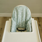 Little Joy Co. Sage Daisy Cushion Cover for IKEA Antilop Highchair - Everetts Place Boutique - 