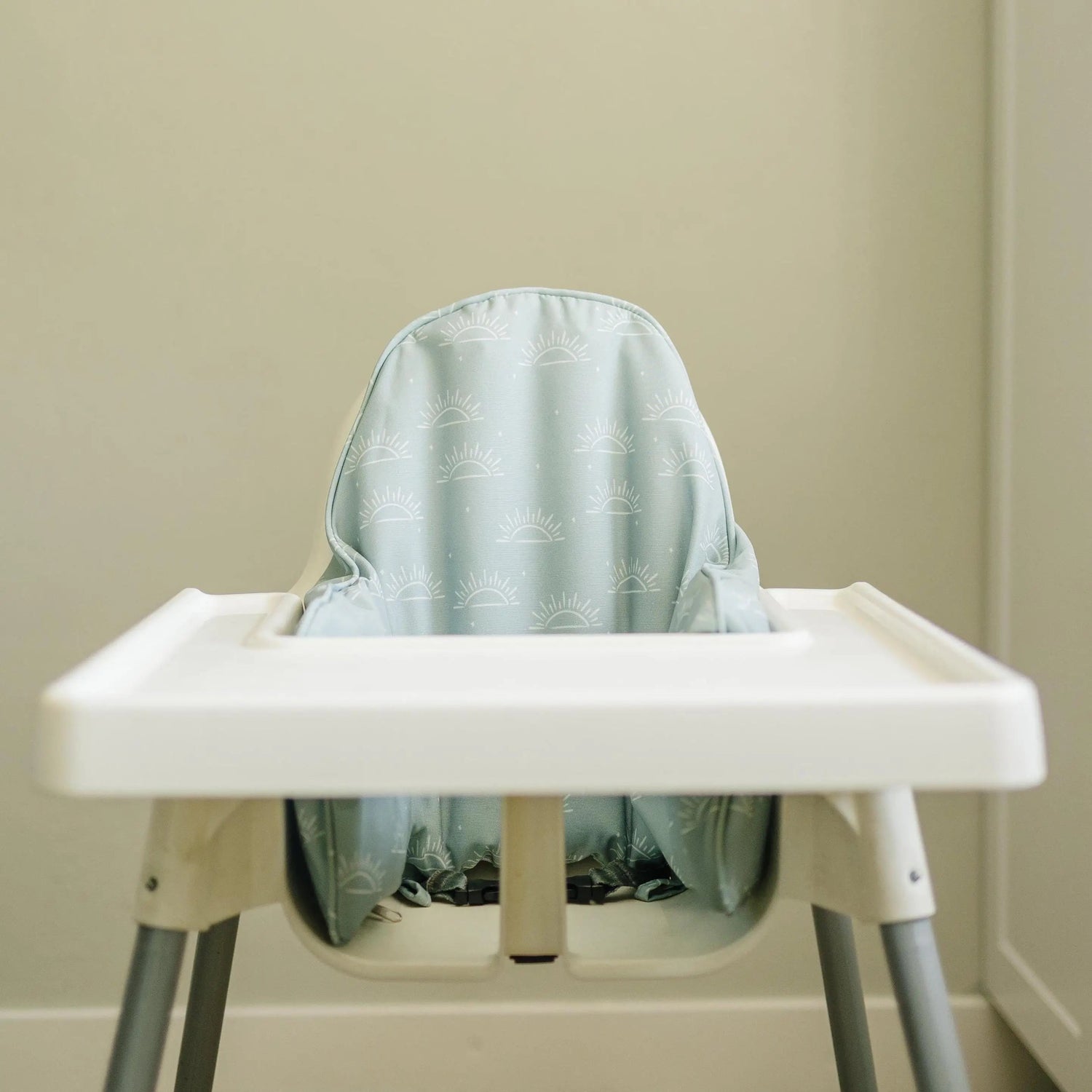 Sage Green Suns IKEA Antilop Highchair Cushion Cover - Wipeable, Highchair Accessories - Table | Everetts Place
