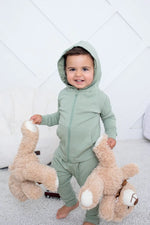 Bestaroo Sage Relaxed Fit Kids Joggers With Cotton Bamboo Blend For Cozy Loungewear - 