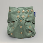 Solid Color: Essentials Pocket Cloth Diaper with Athletic Wicking Jersey, Grows with your Baby - Everetts Place Boutique -